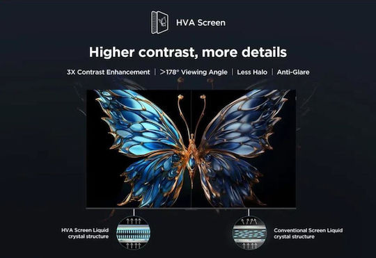 TCL Smart Television 43" 4K UHD LED 43V6C HDR (2025)