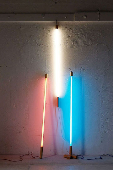 Seletti Linea Dekorative Lampe Bar Weiß