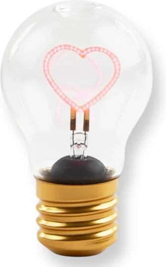 I-Total Dekorative Lampe Herz Rosa