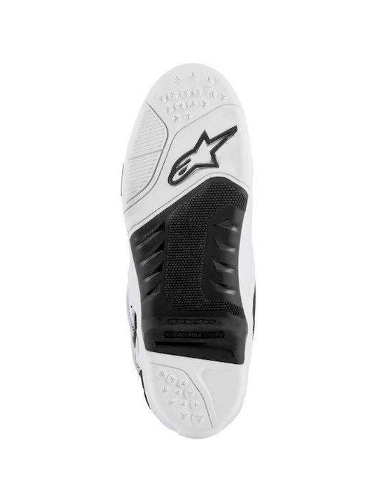 Alpinestars Tech 10 Ανδρικές Μπότες Motocross Λευκές