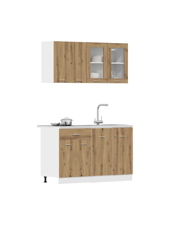 Комплект Кухненски Шкафове Висящи и Подови Coffee 80x46x81бр