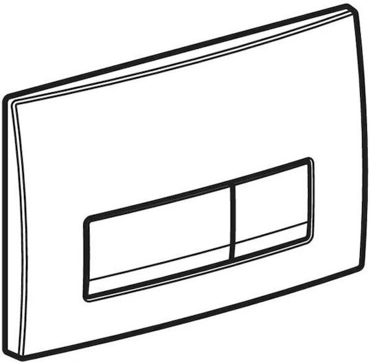 Geberit Delta 50 Flush Plate Dual Flush