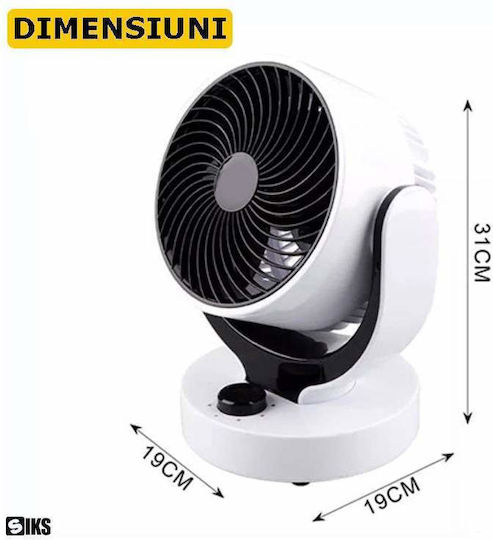 Home Fan Heater Room Floor White 2000W