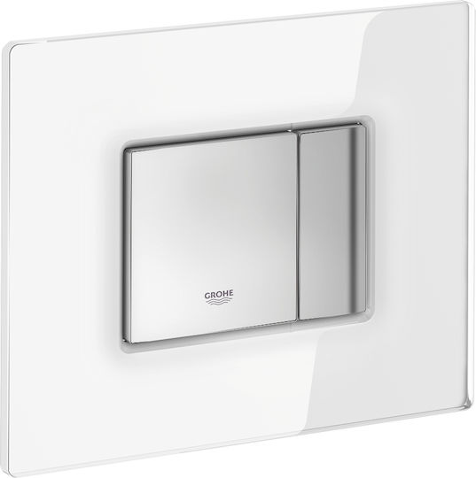 Grohe Skate Cosmopolitan Πλακέτα για Καζανάκια Διπλής Λειτουργίας Velvet Black