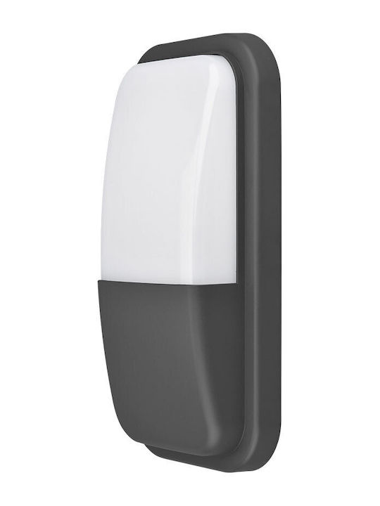 Braytron Επιτοίχιο Εξωτερικό Φωτιστικό IP65 23.5x12x7εκ.