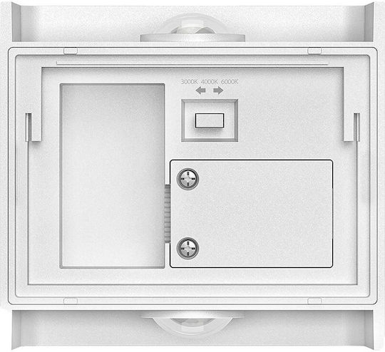Braytron Επιτοίχιο Εξωτερικό Σποτ LED IP65 2W με Ρυθμιζόμενο Λευκό Φως 11x10x4.1εκ.