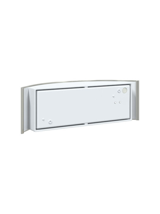vidaXL Επιτοίχιο Εξωτερικό Φωτιστικό E27 IP44 32x10x10εκ.