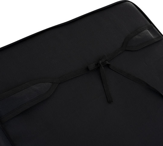 HomeMarkt Sunbed Cushion with Backrest Sifnos Black 196x78cm