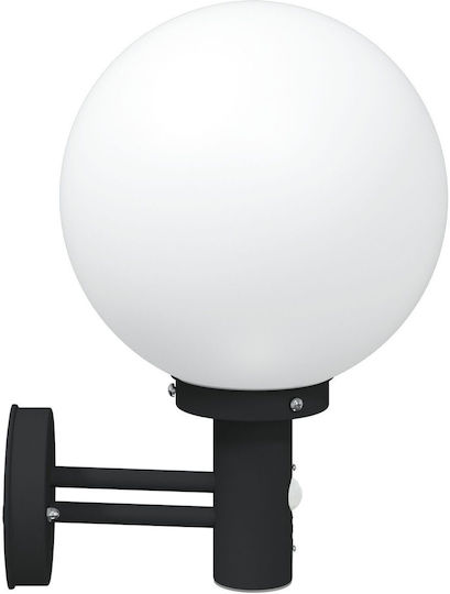 vidaXL Стенно Външно Осветително Тяло E27 IP44 28x25x38εκ.