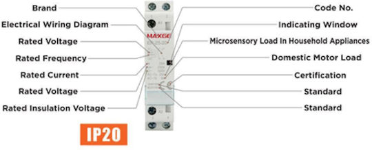 Maxge Phase Relays Leckage der Erde 63A Quadruple Pole with Voltage 230V