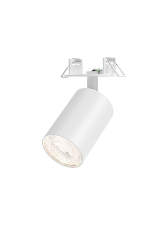 Braytron Single Spot with Socket GU10 in White Color