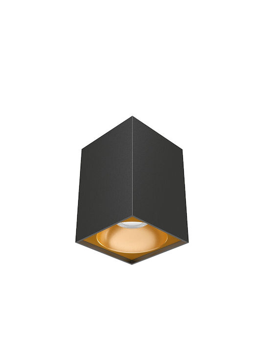 Braytron Single Spot with Socket GU10 in Black Color