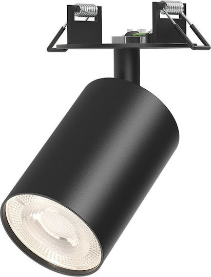 Braytron Einzel Spot mit Fassung GU10 in Schwarz Farbe