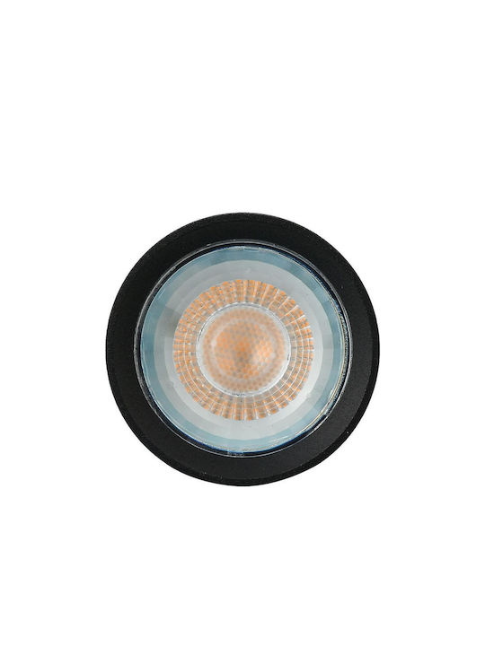 Braytron Single Spot with Socket GU10 in Black Color