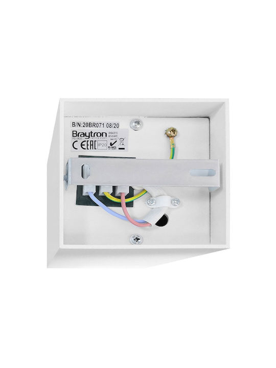 Braytron Single Spot with Socket GU10 in White Color