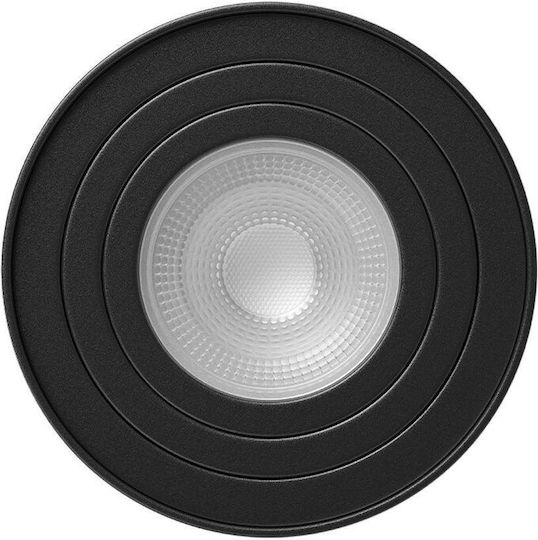 Braytron Einzel Spot mit Fassung GU10 in Schwarz Farbe