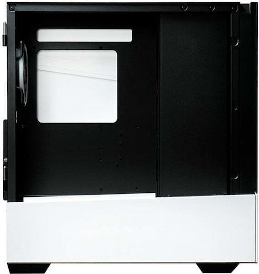 Enermax K8 Gaming Midi Tower Κουτί Υπολογιστή με RGB Φωτισμό Λευκό
