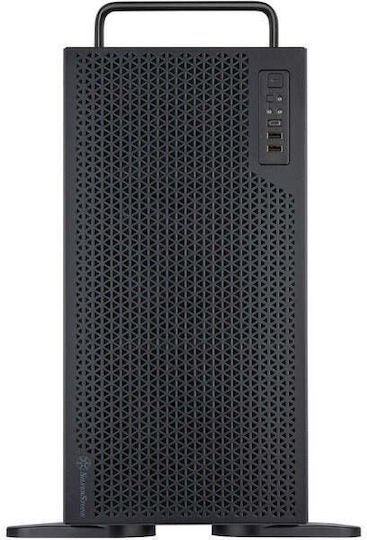 Silverstone RM52 5U Midi Tower Κουτί Υπολογιστή Μαύρο