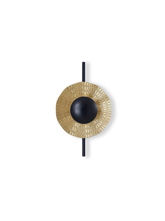 Luma Осветително тяло За стена LED Black-Gold 45см.