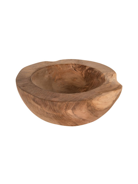 HomeMarkt Διακοσμητικό Χώρου από Ξύλο 19x19x6.5cm