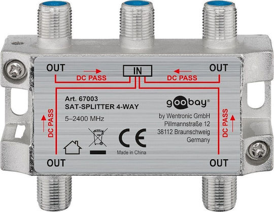 Goobay Splitter 1τμχ 67003