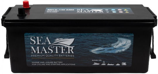 Eval Batterie Boot SM12-140 mit Kapazität 140Ah