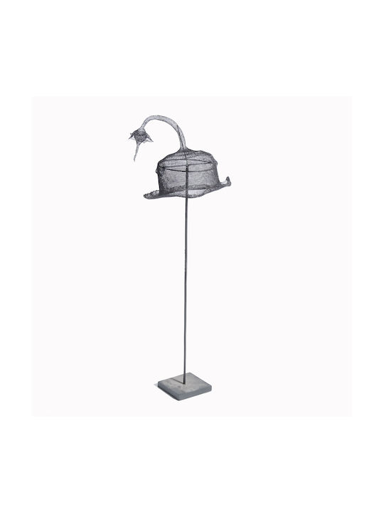 Supergreens Raumdekoration Hut aus Stoff Black 85cm 1Stück