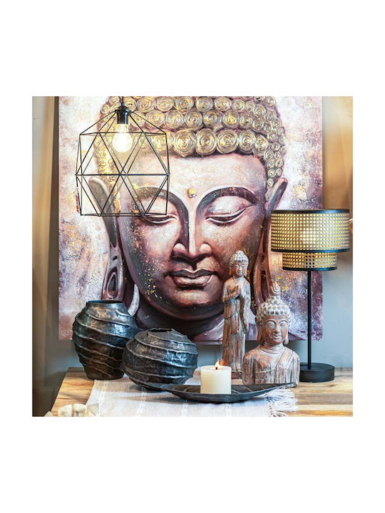 Fylliana Διακοσμητικό Χώρου Buddha Πολυρητίνης 11x11x46.5cm