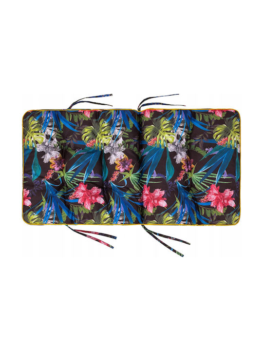 Venus Decocraft Gartenstuhlkissen mit Rückenlehne Mehrfarbig 50x110cm
