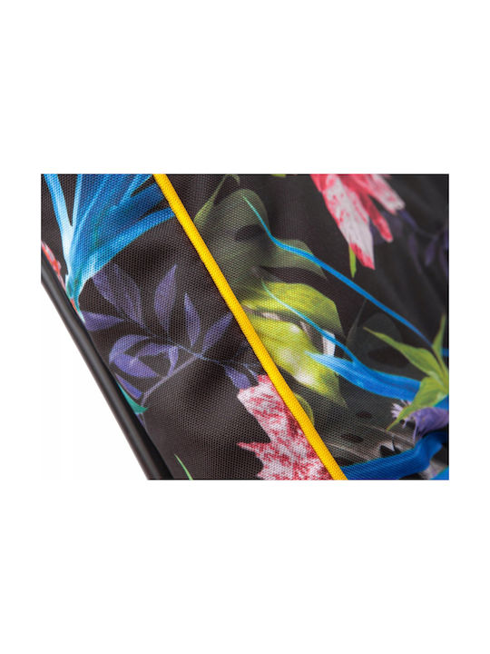 Perna Scaunului De Grădină Cu Spătar Oxford Frunze Colorate 50x120cm