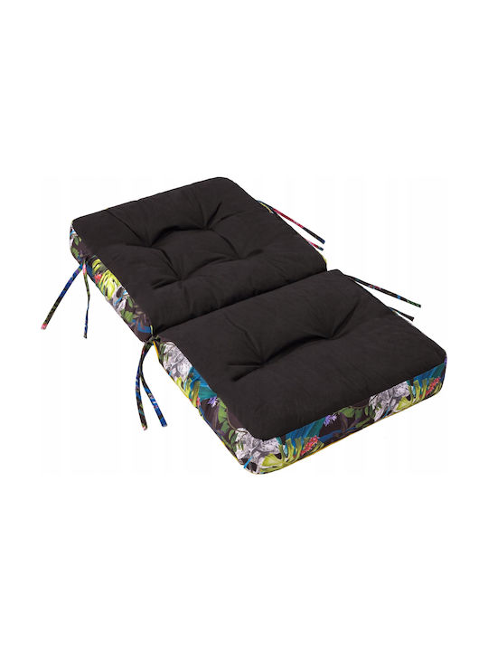 Venus Decocraft Gartenstuhlkissen mit Rückenlehne Mehrfarbig 50x110cm