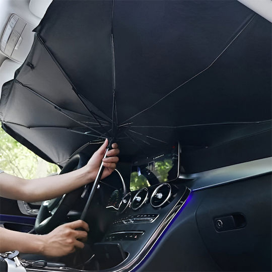 Internal Car Windshield Sunshade Umbrella 130x80cm