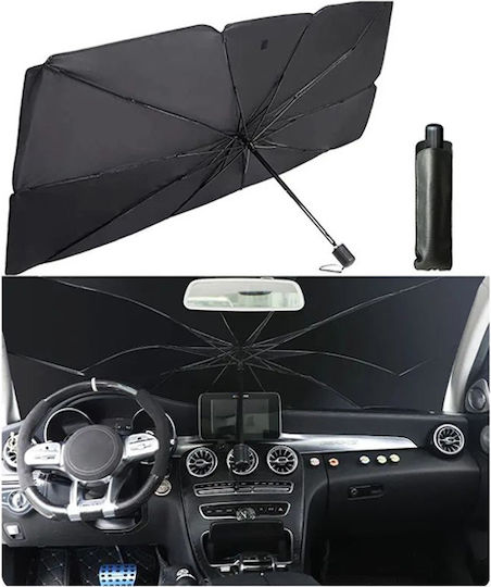 Internal Car Windshield Sunshade Umbrella 130x80cm