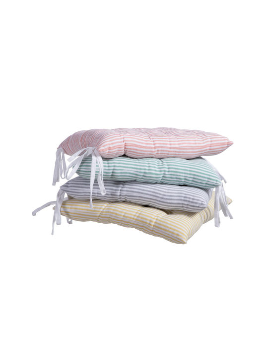 Nef-Nef Homeware Garden Chair Cushion Peach 45x45cm