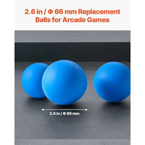 Vevor Roll & Score Arcade Σετ Αντικατάστασης Παιχνιδιών 4 Μπάλες Home Recreation Game Room