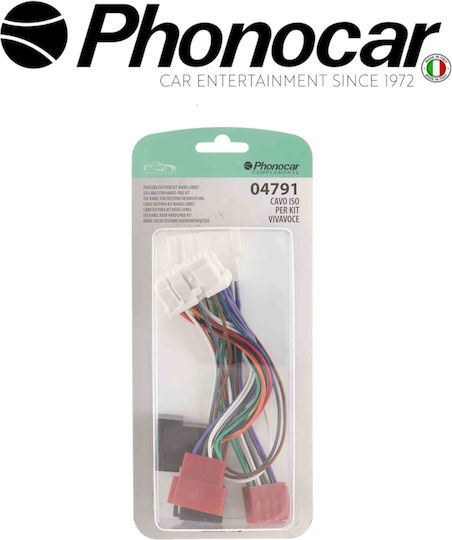 Phonocar Car Audio ISO Plug Nissan 04791