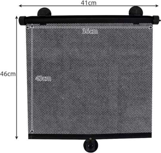 Iso Trade Car Curtains 43x36cm 2 Pieces