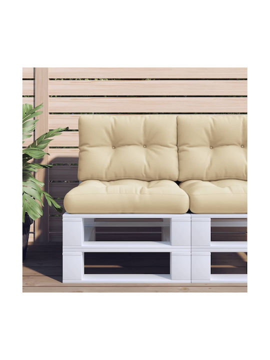 vidaXL Sofa-Kissen Palette Beige 40x60cm