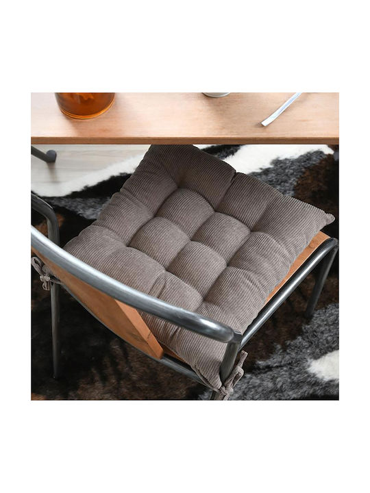 Chair Cushion 38x38+5 S-f Dandy Taupe Cud567003gal 38x38+5