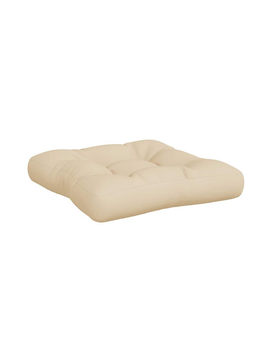 vidaXL Palette Bench Cushion with Backrest Black 3 Pieces 61.5x60cm