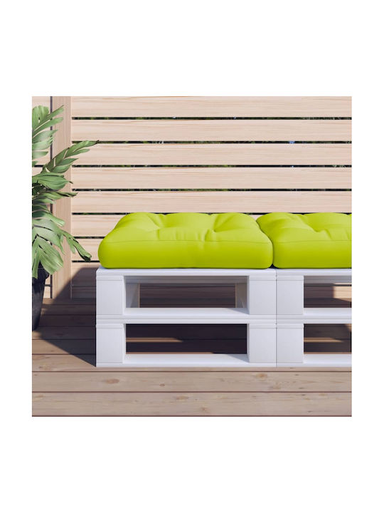 vidaXL Wasserdichtes Sitzbank-Kissen Paletten Gartenstuhlkissen An. Grünes 50x50cm