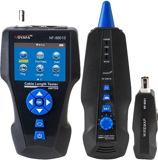 Multifunction Network Tester 1000m Test Length Ping Poe Functions Nf-8601s