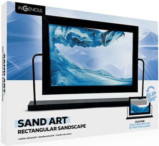 Source – Sand Art – Rectangular Sandscape – Rotating 3D Decorative Moving Sand Rectangular