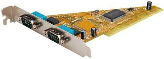 Value Placă PCI Cu 2 Porturi RS232 DB9 Serial