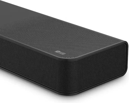 LG Soundbar 5.1 Bluetooth, HDMI und Wi-Fi 570W mit kabellosem Subwoofer und Fernbedienung Schwarz S90TY