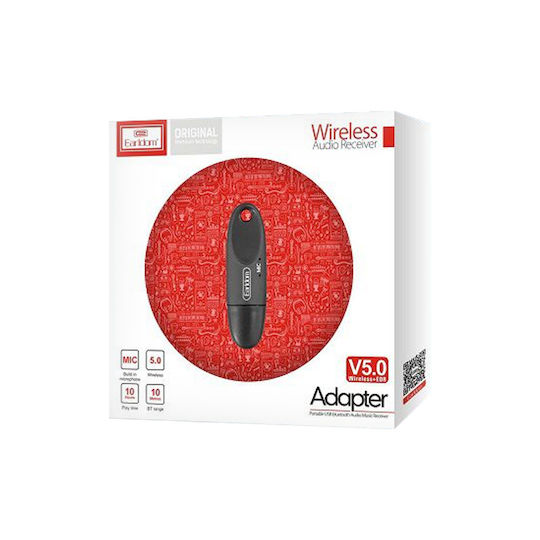 Earldom v5 Receptor / Transmițător Bluetooth 5.0 cu Port USB