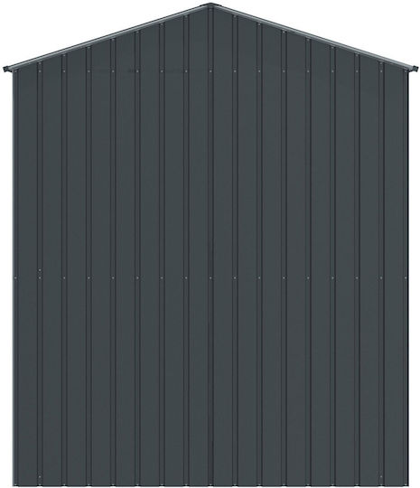Vidaxl разширение на клетка за птици антрацит 210x442x247 см стомана въглен