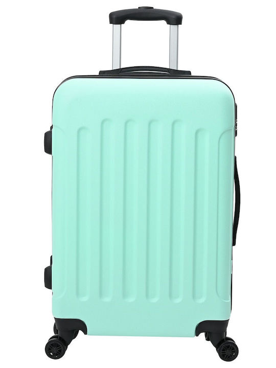 vidaXL Travel Suitcases Hard Mint with 4 Wheels Set of 3 Pieces