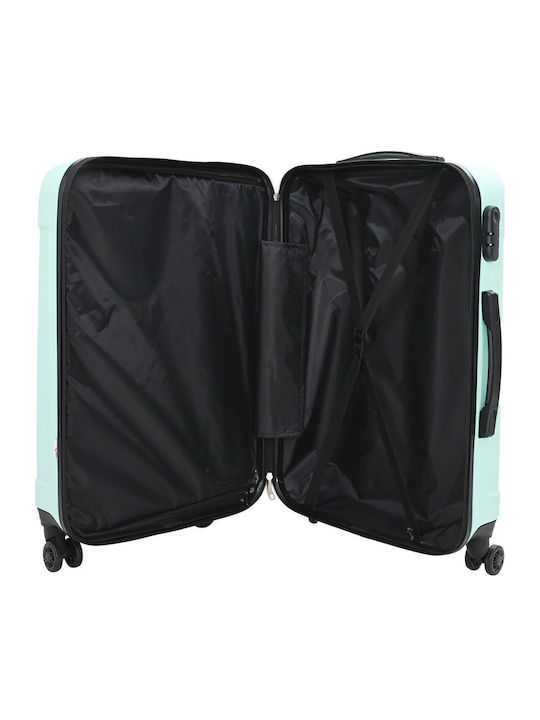 vidaXL Travel Suitcases Hard Mint with 4 Wheels Set of 3 Pieces