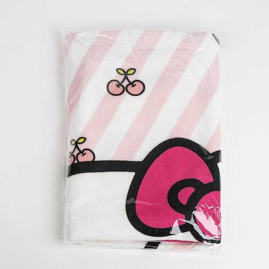 Prosop de Plajă Hello Kitty Roz Deschis 70 X 140 Cm
